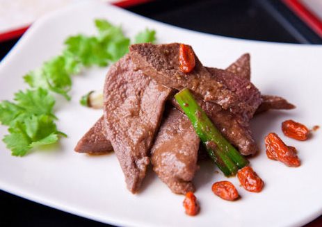 Gan động vật rất tốt cho người thiếu máu